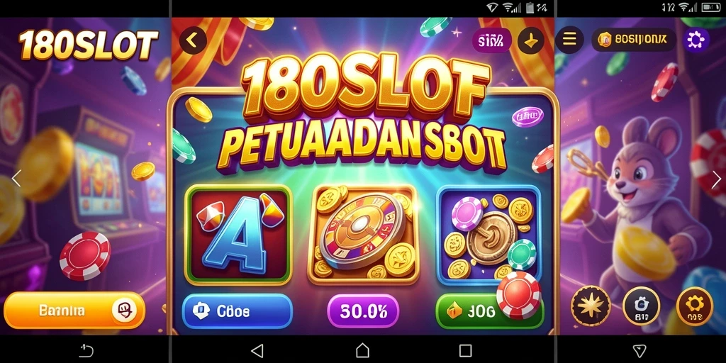 Tampilan gameplay mendebarkan dalam petualangan slot.