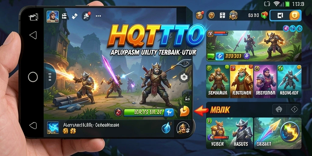 Screenshot HQTOTO menampilkan antarmuka aplikasi yang intuitif dan fitur-fitur praktis.