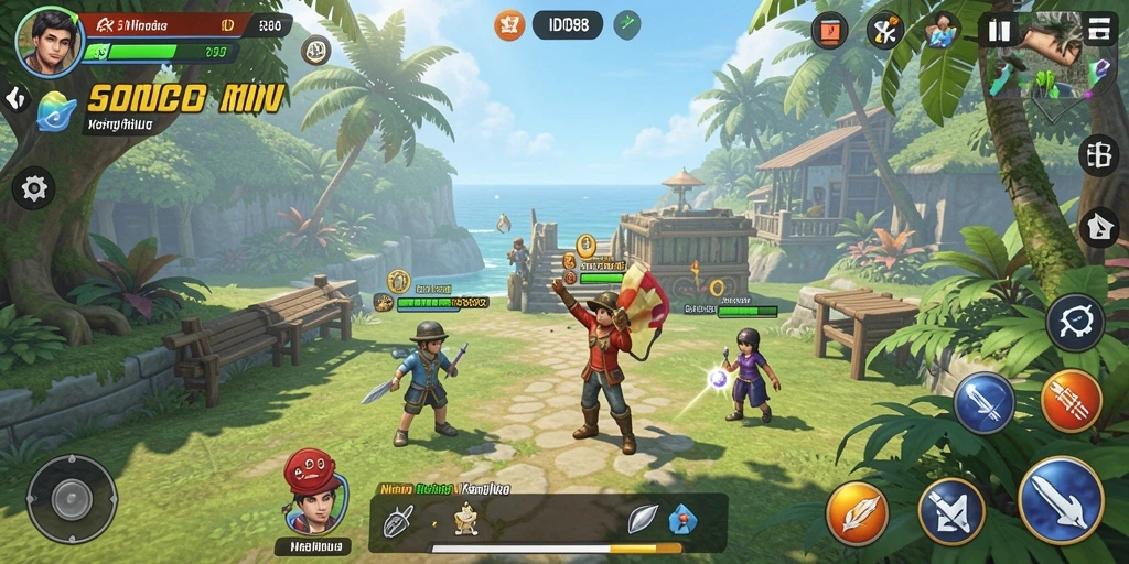 Tampilan menarik dari gameplay ID098 yang seru dan menghibur.