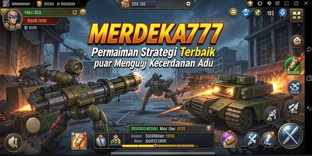 Tampilan gameplay SLG yang menarik dari MERDEKA777.