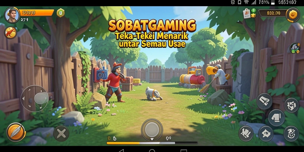 Tampilan menarik dari gameplay SOBATGAMING yang penuh teka-teki.