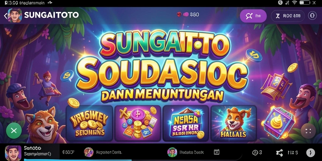 Screenshot gameplay SUNGAITOTO menampilkan pengalaman bermain Slot yang mengasyikkan.