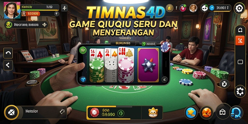 Screenshot gameplay QiuQiu TIMNAS4D yang penuh aksi.