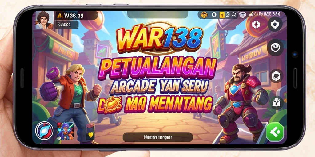 Screenshot gameplay menunjukkan aksi seru dari WAR138.