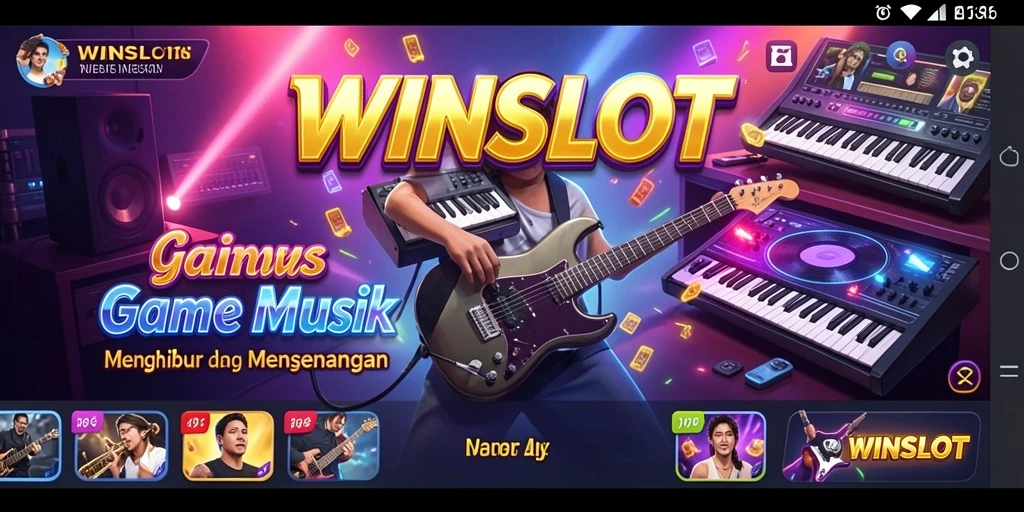 Screenshot gameplay WINSLOT menampilkan interaksi musik yang menyenangkan.